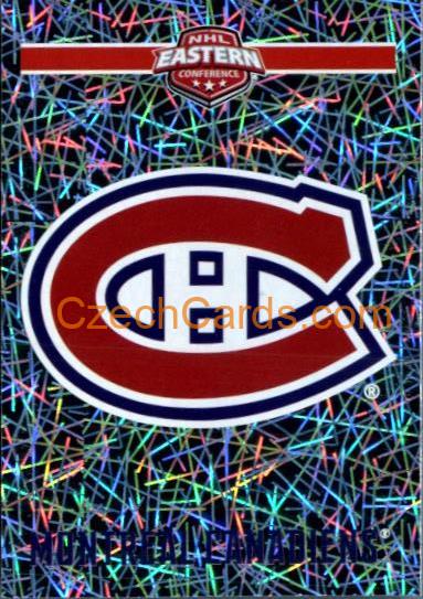 Montreal Canadiens Logo 2018/19 Panini NHL sticker metal #107