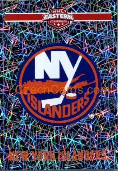 New York Islanders Logo 2018/19 Panini NHL sticker metal #139