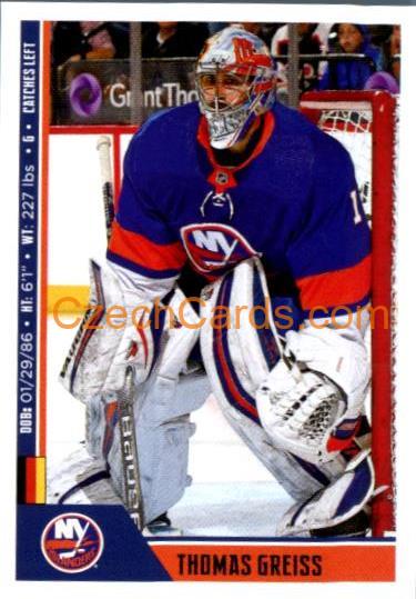 Thomas Greiss 2018/19 Panini NHL sticker #143