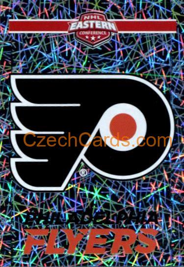 Philadelphia Flyers Logo 2018/19 Panini NHL sticker metal #187