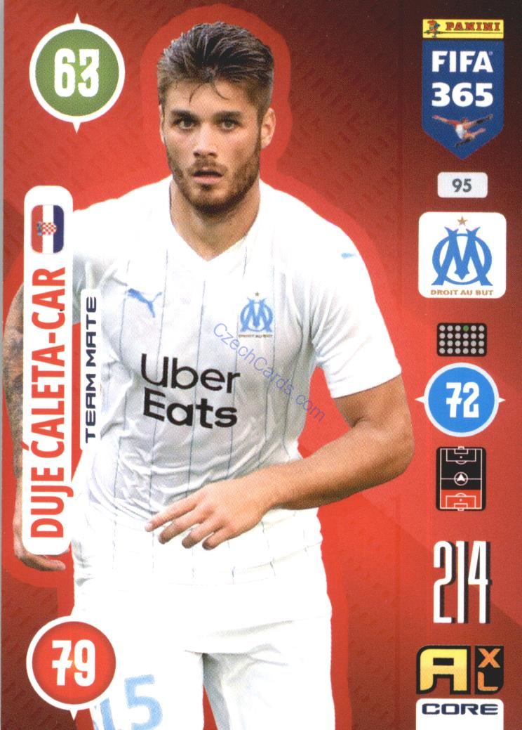 Duje Ćaleta-Car 2021 FIFA 365 Adrenalyn #95