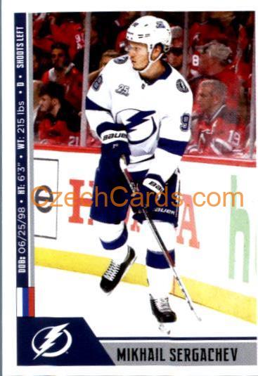 Mikhail Sergachev 2018/19 Panini NHL sticker #226