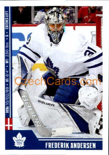 Frederik Andersen 2018/19 Panini NHL sticker #239