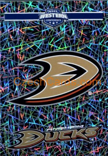 Anaheim Ducks Logo 2018/19 Panini NHL sticker metal #267