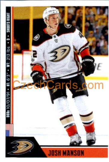 Josh Manson 2018/19 Panini NHL sticker #274