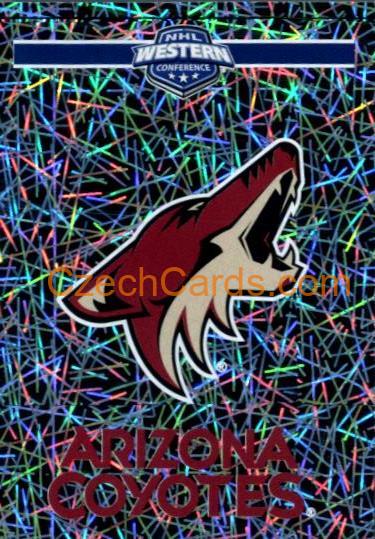 Arizona Coyotes Logo 2018/19 Panini NHL sticker metal #283