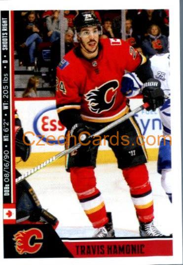 Travis Hamonic 2018/19 Panini NHL sticker #307