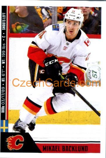 Mikael Backlund 2018/19 Panini NHL sticker #308