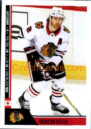 Duncan Keith 2018/19 Panini NHL sticker #321