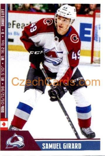 Samuel Girard 2018/19 Panini NHL sticker #338