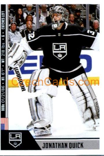 Jonathan Quick 2018/19 Panini NHL sticker #383