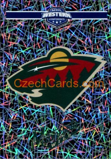 Minnesota Wild Logo 2018/19 Panini NHL sticker metal #395