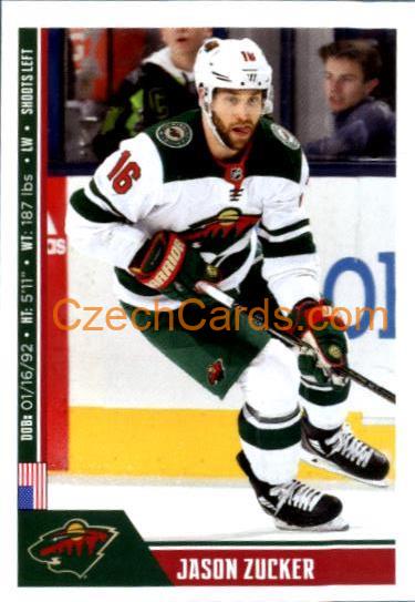 Jason Zucker 2018/19 Panini NHL sticker #410