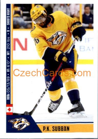 P.K. Subban 2018/19 Panini NHL sticker #419