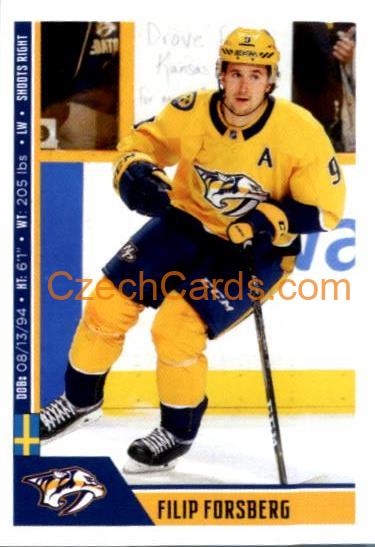 Filip Forsberg 2018/19 Panini NHL sticker #423