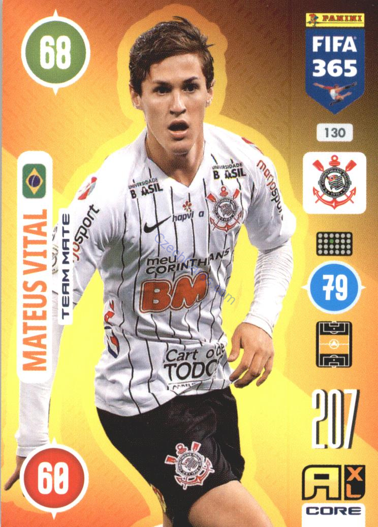 Mateus Vital 2021 FIFA 365 Adrenalyn #130