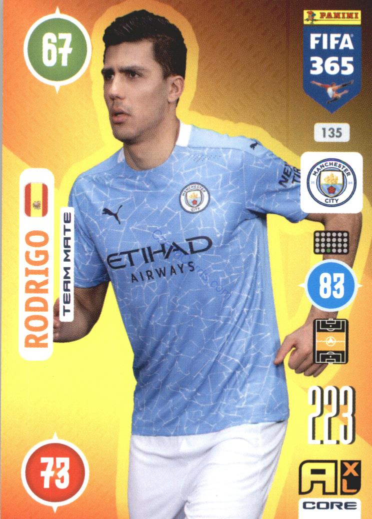 Rodrigo 2021 FIFA 365 Adrenalyn #135