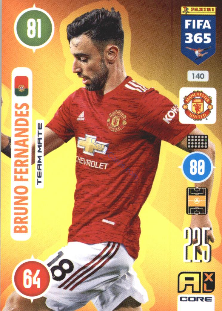 Bruno Fernandes 2021 FIFA 365 Adrenalyn #140