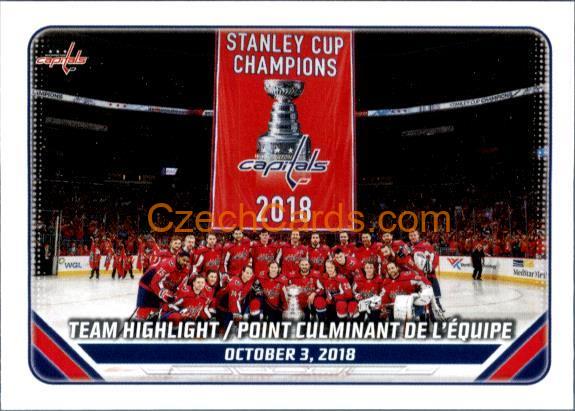 2018/19 Team Highlight 2019/20 Panini NHL sticker #495