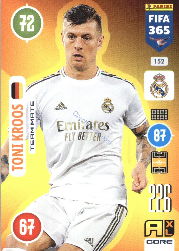 Toni Kroos 2021 FIFA 365 Adrenalyn #152