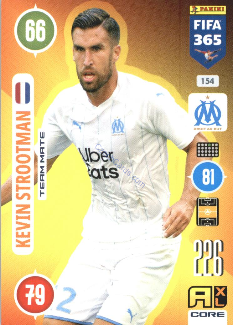 Kevin Strootman 2021 FIFA 365 Adrenalyn #154