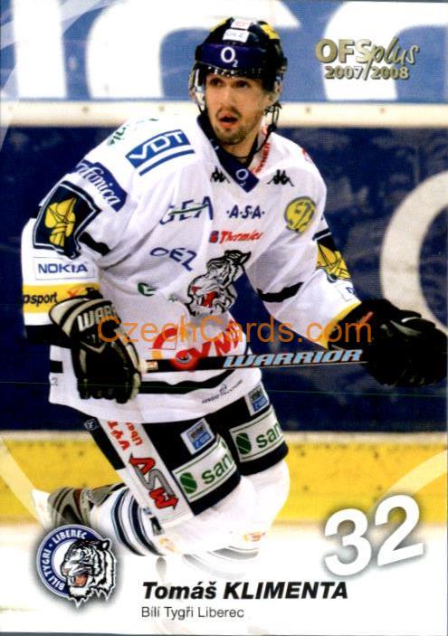 Klimenta Tomáš 2007/08 OFS #84