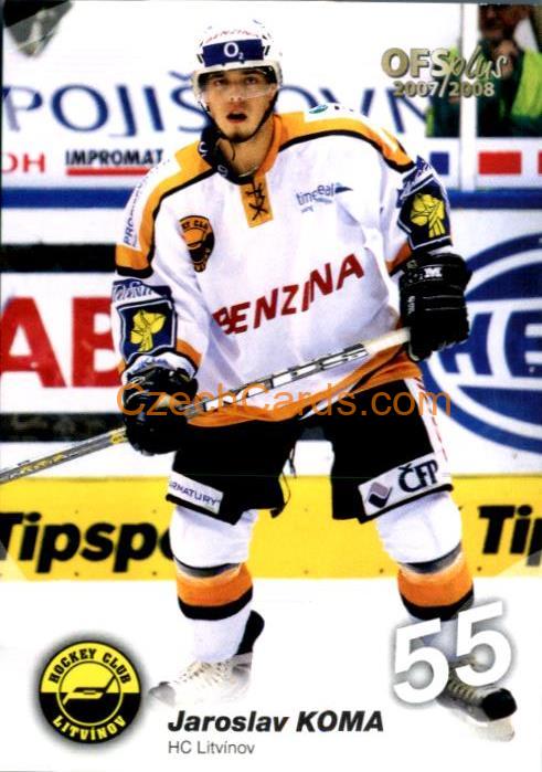 Koma Jaroslav 2007/08 OFS #95