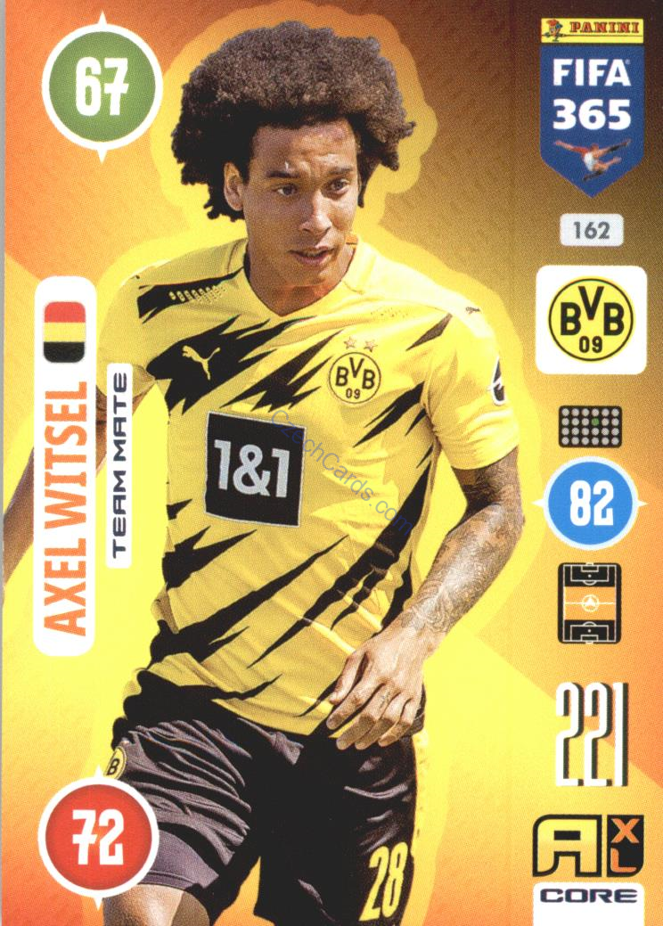 Axel Witsel 2021 FIFA 365 Adrenalyn #162