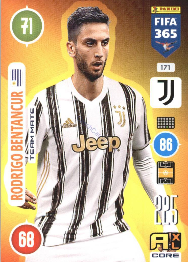 Rodrigo Bentancur 2021 FIFA 365 Adrenalyn #171