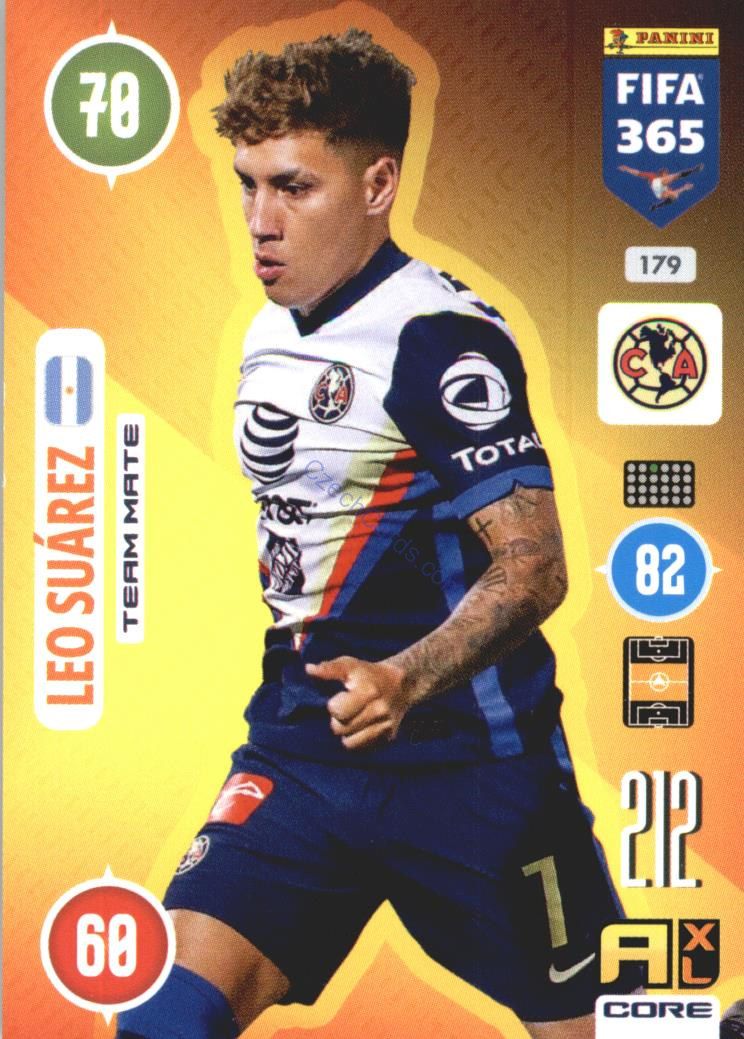 Leo Suárez 2021 FIFA 365 Adrenalyn #179