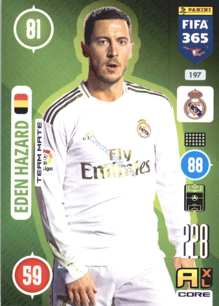 Eden Hazard 2021 FIFA 365 Adrenalyn #197