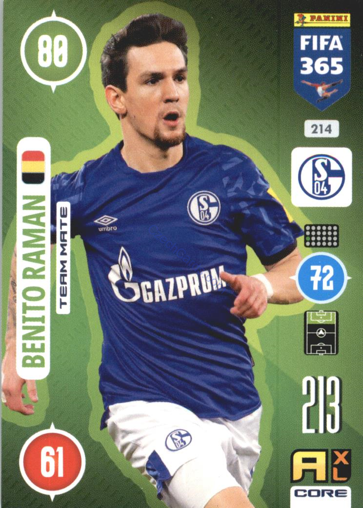 Benito Raman 2021 FIFA 365 Adrenalyn #214