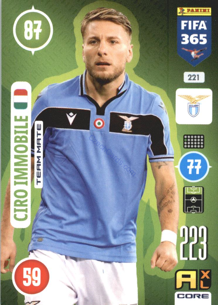 Ciro Immobile 2021 FIFA 365 Adrenalyn #221