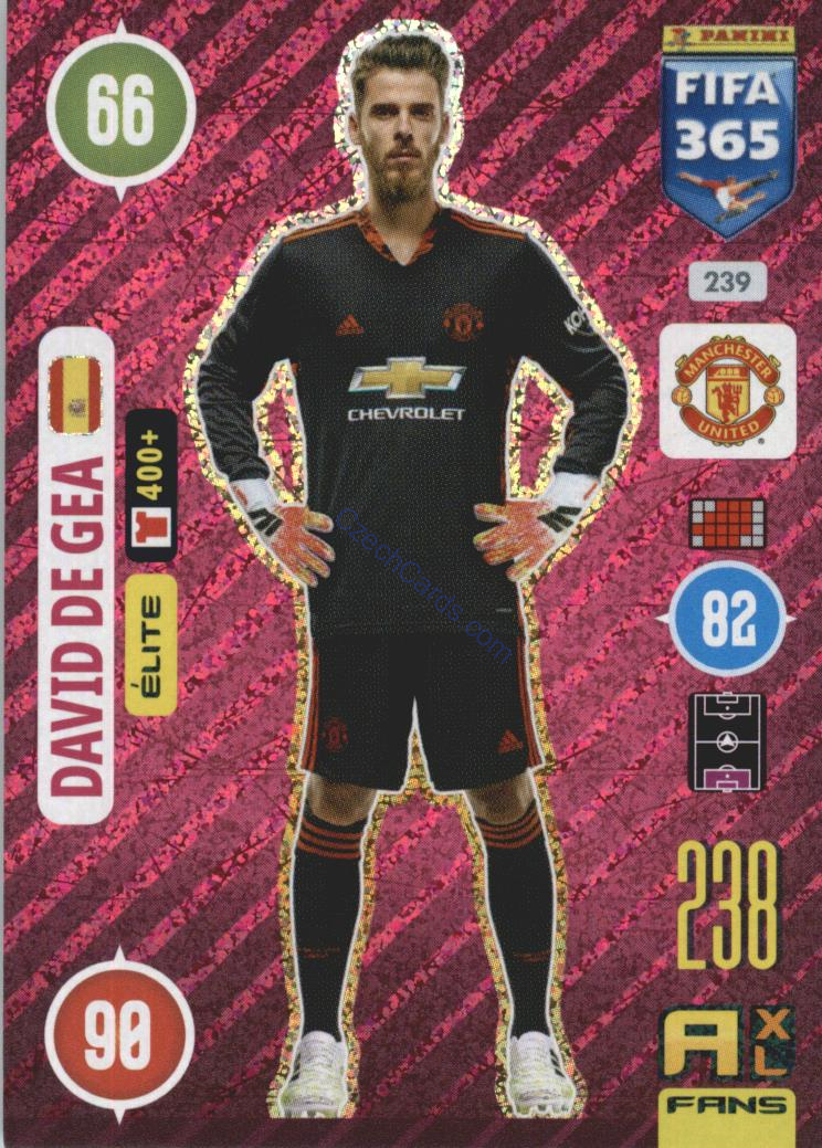 David de Gea 2021 FIFA 365 Adrenalyn Elite #239
