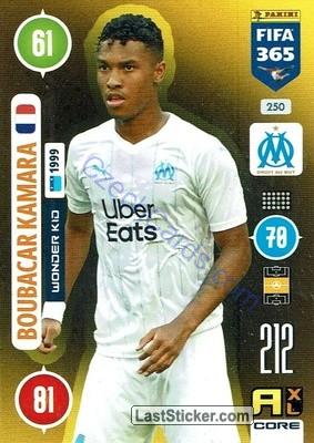 Boubacar Kamara 2021 FIFA 365 Adrenalyn Wonder Kid #250