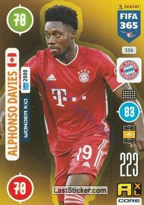 Alphonso Davies 2021 FIFA 365 Adrenalyn Wonder Kid #256
