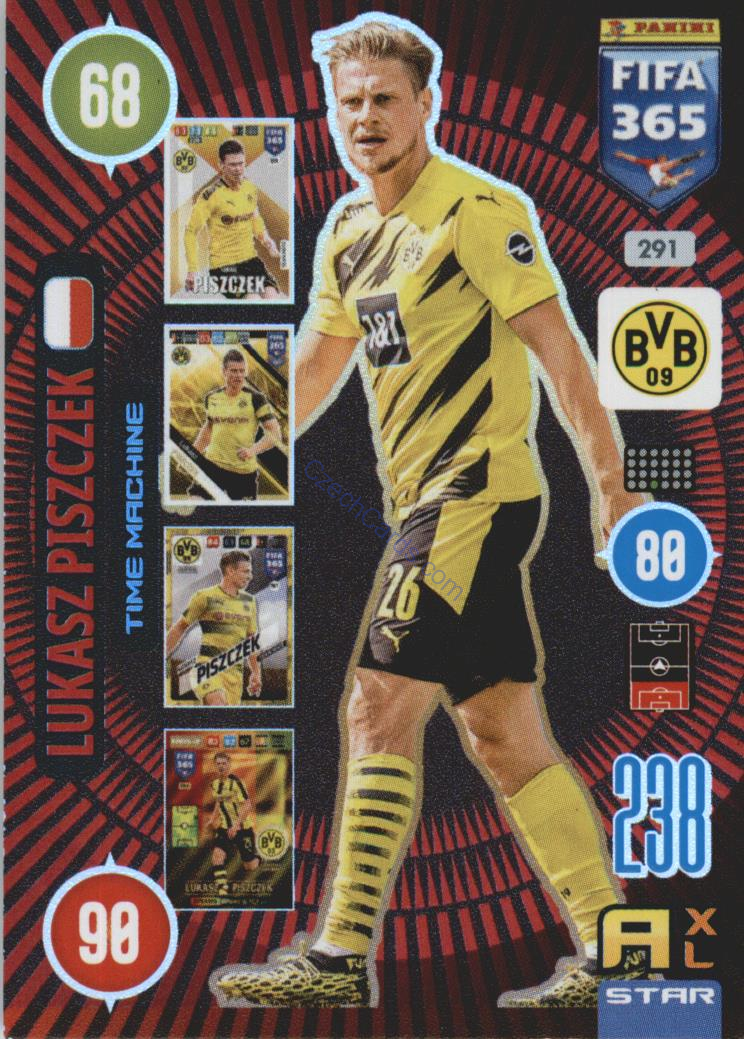 Lukasz Piszczek 2021 FIFA 365 Adrenalyn Time Machine #291