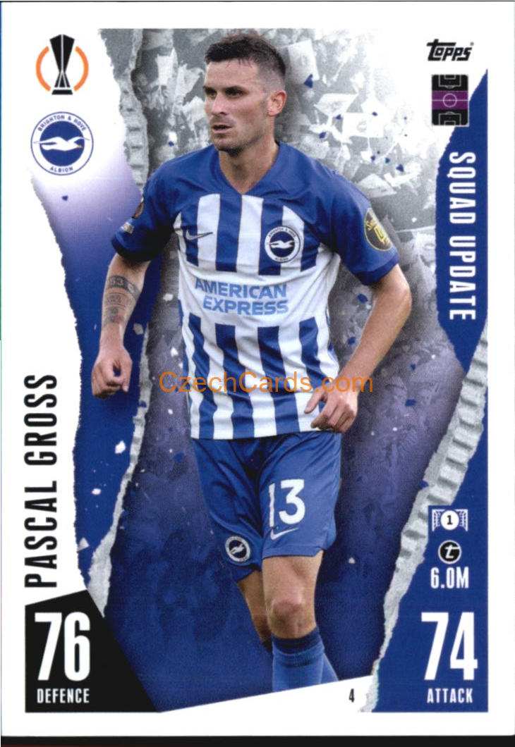 Pascal Gross 2023/24 Topps Match Attax Extra #4