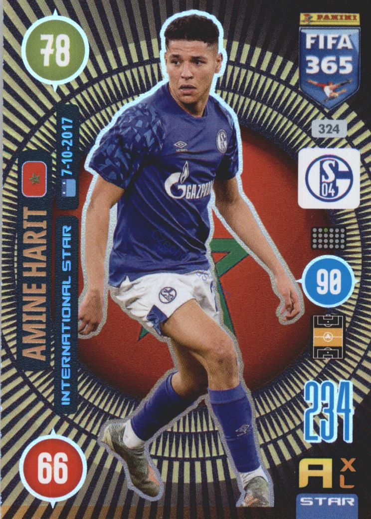 Amine Harit 2021 FIFA 365 Adrenalyn International Star #324