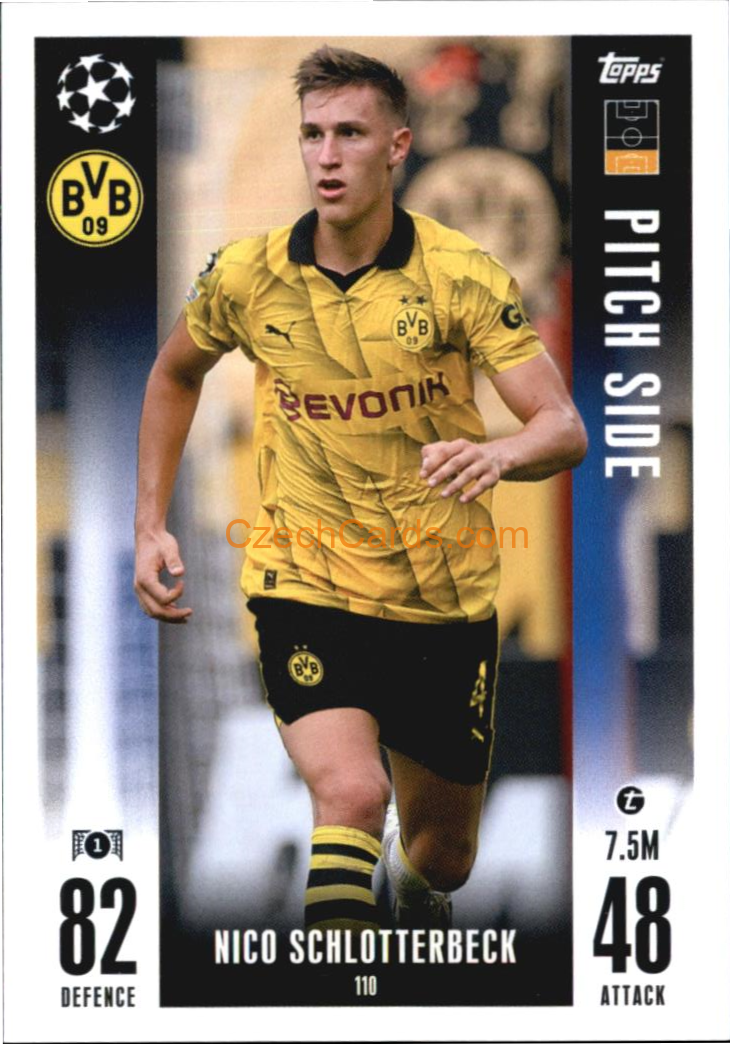 Nico Schlotterbeck 2023/24 Topps Match Attax Extra #110