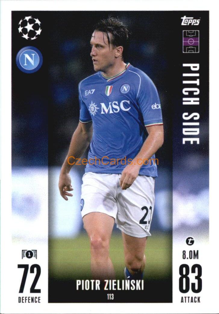 Piotr Zielinski 2023/24 Topps Match Attax Extra #113