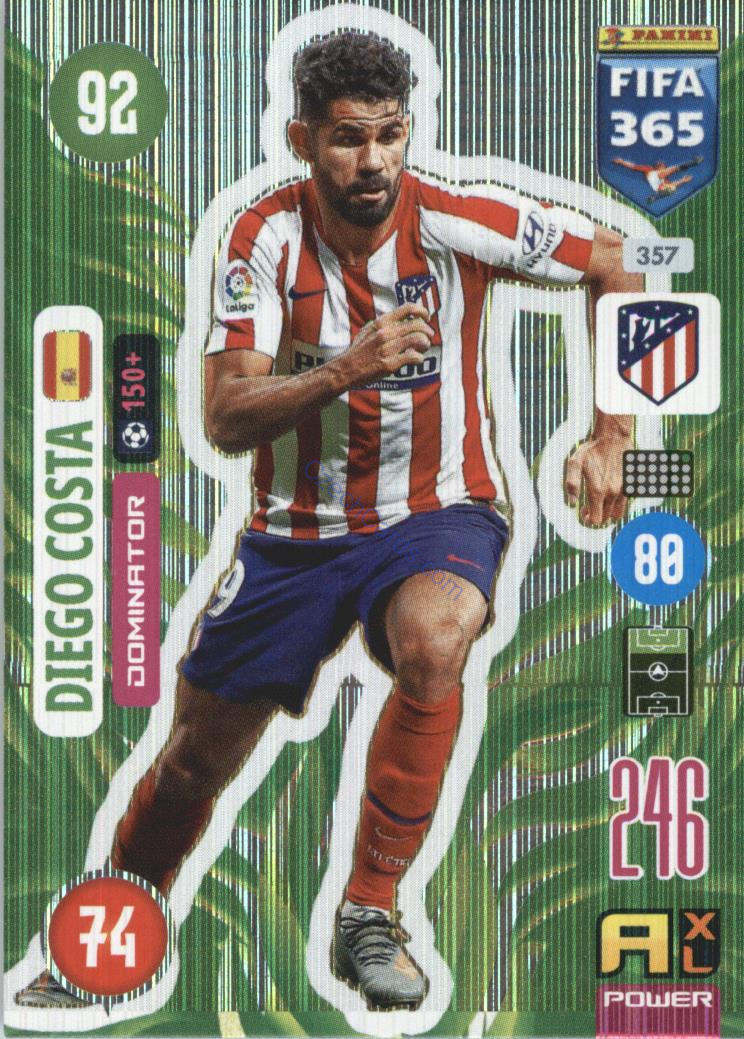 Diego Costa 2021 FIFA 365 Adrenalyn Dominator #357