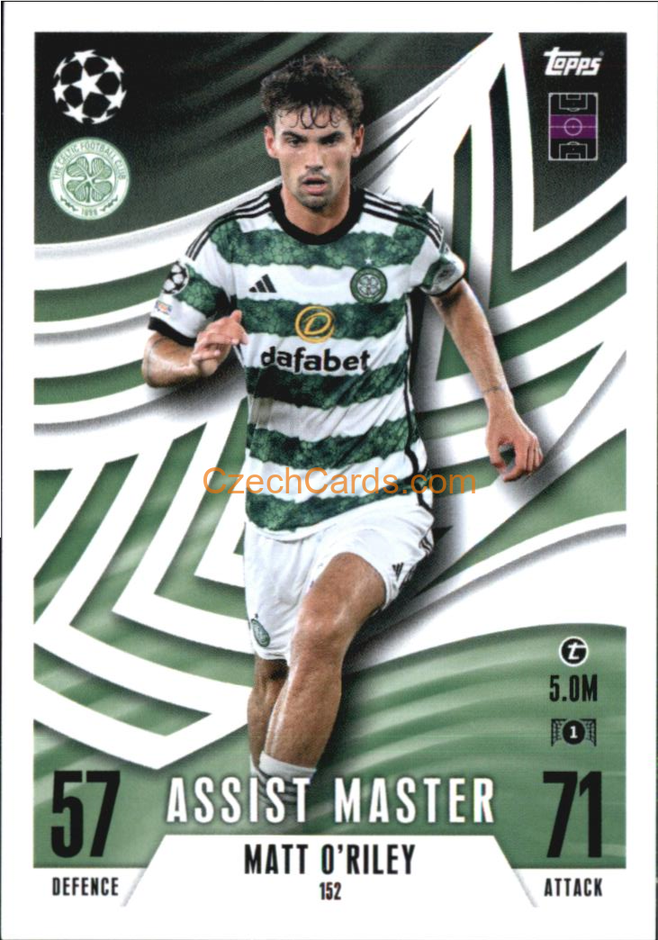 Matt O'Riley 2023/24 Topps Match Attax Extra #152