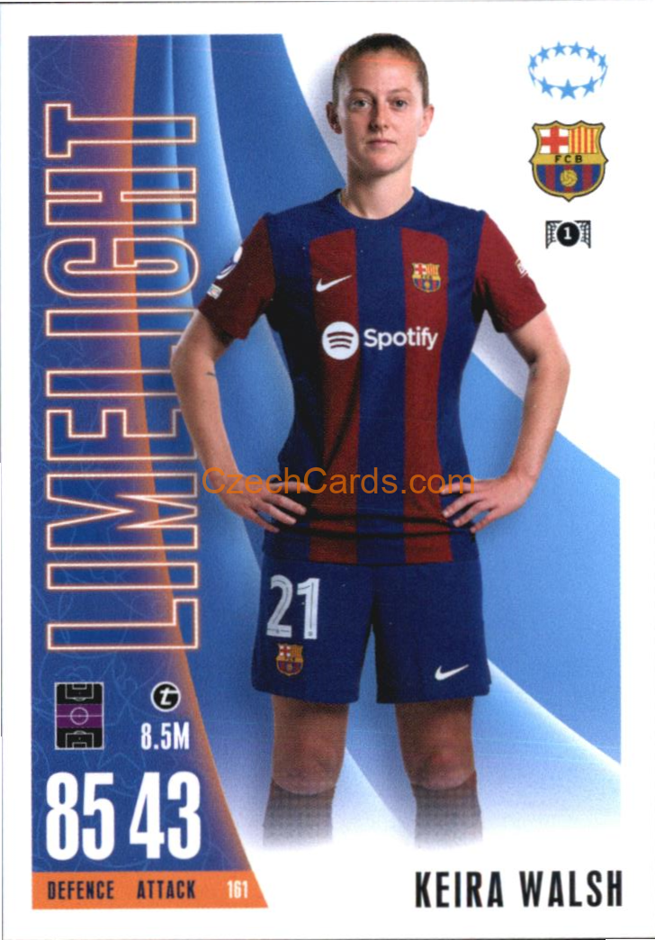 Salma Paralluelo 2023/24 Topps Match Attax Extra #159