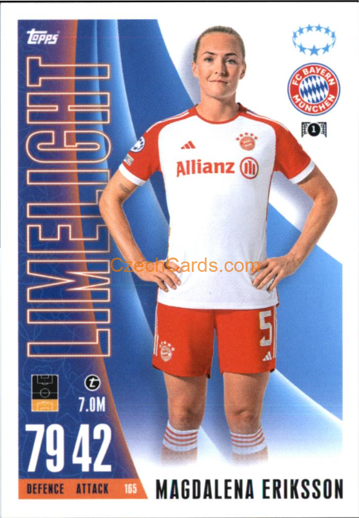 Magdalena Eriksson 2023/24 Topps Match Attax Extra #165