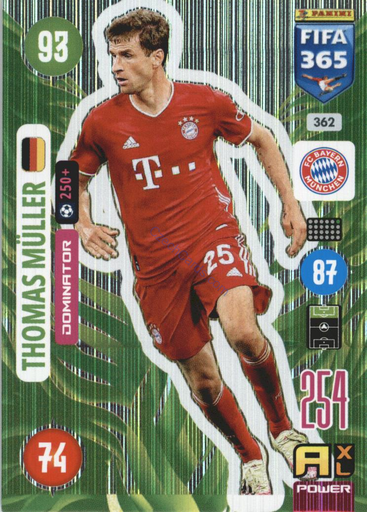 Thomas Müller 2021 FIFA 365 Adrenalyn Dominator #362