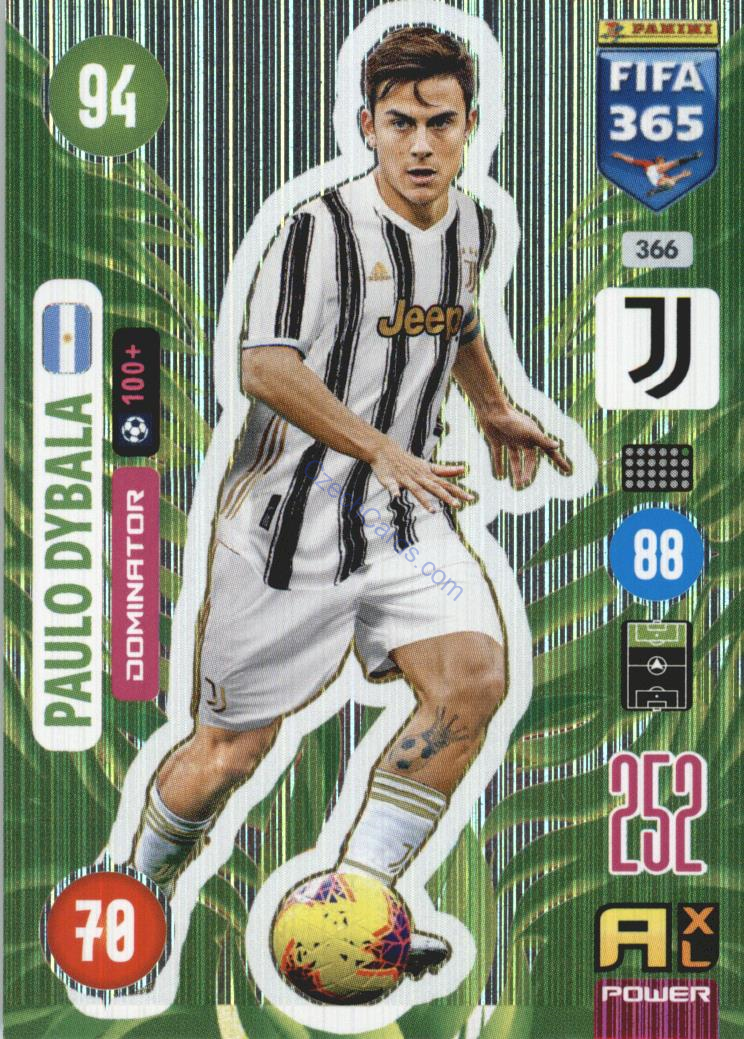 Paulo Dybala 2021 FIFA 365 Adrenalyn Dominator #366