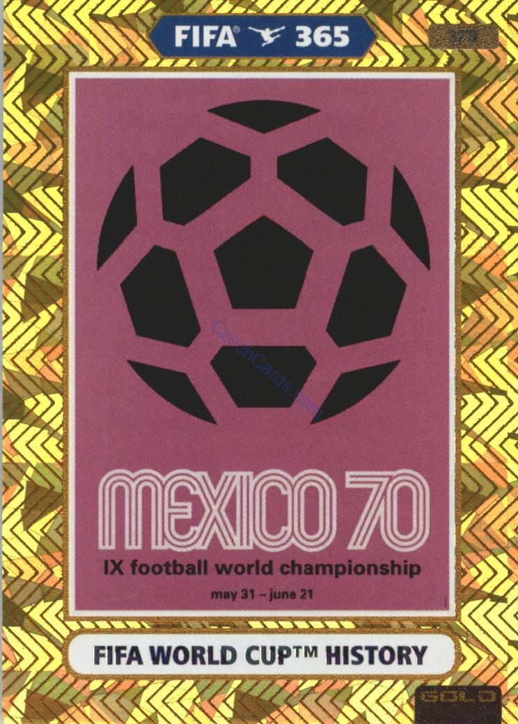1970 Mexico 2021 FIFA 365 Adrenalyn FIFA World Cup History #378
