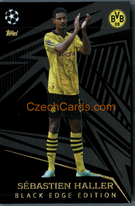 Sébastien Haller 2023/24 Topps Match Attax Extra Black Edge #258