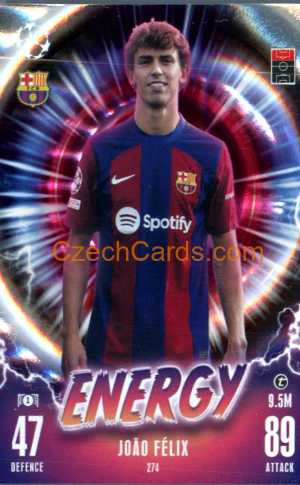 João Felix 2023/24 Topps Match Attax Extra Energy #274
